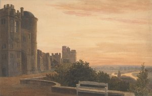 Uitzicht op het Terras bij Windsor door Peter de Wint